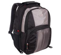 Multifunction School Laptop Backpack Organiser Tablet Bag f/ 16 inch Laptops Gino Ferrari Black 30.6L