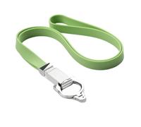 Multifunction Silicone Phone Strap Phone Lanyard Featuring Removable Metal Rings That double As A Hand Stand for Home U