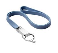 Multifunction Silicone Phone Strap Phone Lanyard Featuring Removable Metal Rings That double As A Hand Stand for Home U
