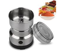 Multifunction Smash Machine, Mini Electric Coffee Grinder 4 Blades, Stainless Steel Herb Processor Multifunctional Grinding Machine for Cereals Nuts Beans Spices Beans Kitchen Accesoire