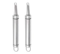 Multifunction Stainless Steel Apple Corer Tool with Ergonomic Handle, Single Fruit Corer Remover for Apples, Pears, Vegetables & Soft Fruits, Also Works as Fish Scale Remover and Shrimp Deveine