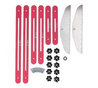 Multifunction Stair Treads Gauge Adjustable 8in to 16in Stair Measuring Tool for Risers Template Tool Reusable Template