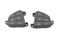 Multifunction Steering Wheel Switch Cruise Control 1pair Black/Moka Color Steering Wheel Control Switch Buttons For BENZ C For GLC Class W205 W253 A0999050200 A0999050300(Moka-1pair)