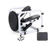 Multifunction Steppers for Exercise at Home, Pedal Exerciser with LED Display, Workout Equipment with 360° Rotating Seat, Twist Stepper Machine for Home