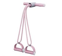 Multifunction Tension Rope, 4 Tube Pedal Ankle Puller, Stretch Bands for Exercise & Sit Up Training, Abdominal Waist and Leg Exerciser, Fitness Equipment for Home Gym