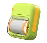 Multifunction Thermals Printer Rechargeable Battery Supports Photo Label and Code Printing Includes Paper Roll Rechargeable Miniature Printer