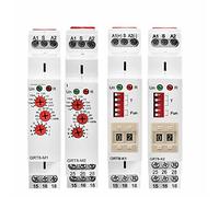 Multifunction Timer Relay Electronic Adjustable Or Digital Setting Switch 12V 24V 48V 110V 220V GRT8-M GRT8-K 1Pcs(Grt8-k2-ac230v)