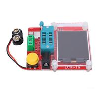 Multifunction Transistor Tester LCRT9 for Electronic Components Measures Diodes Resistance Inductance Capacitance and Batteries with Automatic Power Off and Voltage Detection