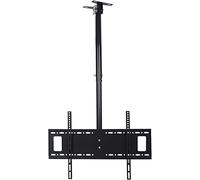 Multifunction TV Ceiling Mount, Adjustable Tilt Swivel TV Bracket, for 37”to 65" LCD Flat Screen and Curved TVs, Apply to Shopping Mall/Workplace/Street Shop TV Mount TV