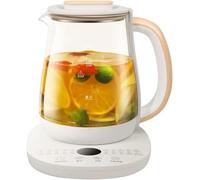 Multifunctional 1.8L Electric Kettle, Glass Health Pot with 800W Power, Tea Maker, Stew Pot & Hot Water Dispenser
