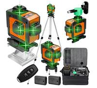 Multifunctional 16 Lines Laser Level 3° Self-Leveling Function Leveling Tool Omnidirectional Ground Line with 1.5m Height Adjustable Tripod Stand