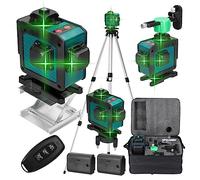 Multifunctional 16 Lines Laser Level 3° Self-Leveling Function Leveling Tool Omnidirectional Ground Wall Sticker Line with 1.2m Height Adjustable Tripod Stand