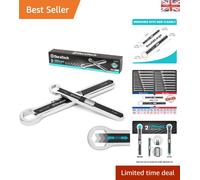 Multifunctional 2-Piece Wrench Set with Adjustable Sizes - Perfect for DIY