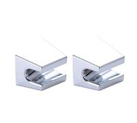 Multifunctional 2Pcs Portable Handheld Shower Head Holders Brackets with Adjustable Designs for Home and Travel Use Shower Accessory