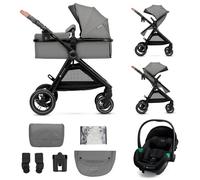 Multifunctional 3 in 1 pushchair ESME PRO gray