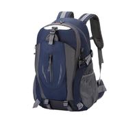 Multifunctional 40L Hiking Backpack for Outdoor Adventures, Lightweight Storage Bag, Waterproof Backpack for Camping, Mountaineering, Fishing, Cycling, Comfortable Fit for Men, dark blue