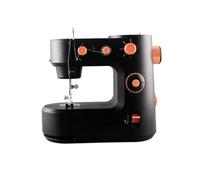 Multifunctional 5-stitch Sewing Machine Mini Portable Thread Effortless Sewing(Black)