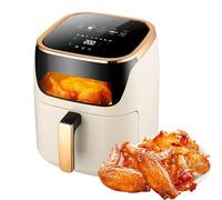 Multifunctional 9L Air Fryer Oven with Digital Touchscreen & Timer, 1500W LCD Toaster Oven for Healthy Cooking, Perfect for French Fries, Turkey, Chicken, Home & Restaurant Use