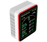 Multifunctional Accurate Tester Qualities Testing Meter for Indoor Home USB Rechargeable Air Qualities Pollution Meter Home Air
