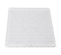 Multifunctional Acrylic Quilting Template Ruler with Bicolor Lines Multi-angle Alignment Large Numerals for Sewing Handcraft