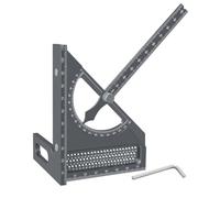 Multifunctional Adjustable Carpentry Square Protractor Tool For Accurate Woodworking Marking And Layout Tasks High Strengthes Aluminum Alloy Layout Tool