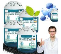 Multifunctional Air Magic Box, Indoor Air Purification Dust Removal Magic Box with Enhanced Natural Plant Extracts & Bamboo Charcoal for Continuous Purification (4)