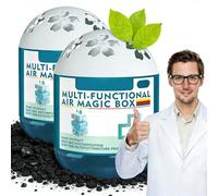 Multifunctional Air Magic Box, Indoor Air Purification Dust Removal Magic Box with Enhanced Natural Plant Extracts & Bamboo Charcoal for Continuous Purification (2)