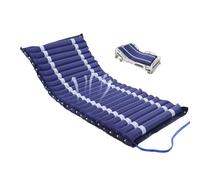 Multifunctional Alternating Pressure Mattress Bed,Waterproof Anti-Bedsore Pressure Relief Mattress Pad,Includes Whisper Quiet Pump,For Bedridden People in Hospital,Home,Navy,W90CM