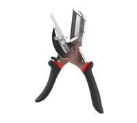 Multifunctional Angle Shear Cutter Non Slip Black Handle Hand Tool for Cutting Thin Wood PVC Pipe Angle Cutter Ergonomic Design Sharp Blade Chrome Plated 45 Steel