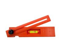 Multifunctional Angles Ruler Integrated Bubble Levels Foldable Depth Measuring for Precise Woodcraft Measurement Depth Measuring Woodworking