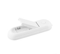 Multifunctional Anti-Open Door Handle Lock for Enhanced Home Security and Travel Safety, Portable ABS+PC White Design for Temporary or Permanent Use, Easy Installation 128.2x36x21.5mm(1pcs)