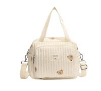 Multifunctional Baby Diaper Bag with Organized Compartments Portable Handbag Storage Case for Daily Use and Travel Practical Nappy