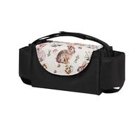 Multifunctional Baby Strollers Hanging Bag Portable Storage Handbag Lovely Print Water Bottle Organiser Case Container Cup Holder