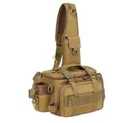 Multifunctional Bag, Comfortable & Portable, 38x19x13cm/14.96x7.48x5.12inches, Fishing Tackle Bag, Camping Fishing Pouch, Waterproof & Wear-Resistant, for Traveling Hiking Survival