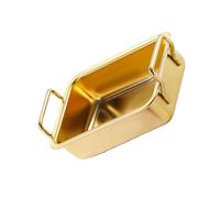 Multifunctional Baking Tray for Cakes Casseroles and Breads Stainless Steel Rectangle Cake Pan Cooking Sheet Rectangle Cake Tin