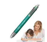 Multifunctional Ballpoint Pen | 6-in-1 Pen with Retractable Pencil Balance Ball Pen, Slide Handle, Ideal for School, Office and Daily Life, A Versatile Pen for Croc