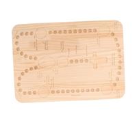 Multifunctional Bead Organizers Board For Jewelry Projects With Alignment Guides And Ergonomic Design Wooden Bead Design Board