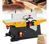 Multifunctional Benchtop Wood Planer Heavy Duty Jointer Planer, 12000 RPM High Speed, Adjustable Cutting Depth, for Wood Cutting and Thickness Planing