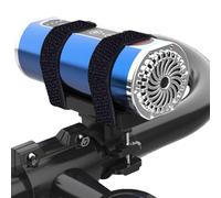 Multifunctional Bike Holder, Portable Flashlight Stand and Speaker Holder, Adjustable Mountain Bike Mount with Nylon Strap, Holder for Bottles, Audio, Lighting, ABS + Rubber Construction
