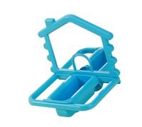 Multifunctional Bird Perches with Mirrored and Dish, Safe for Cage Activity and Curiosity Promotion Garden Decorations Outdoor Bird Feeder