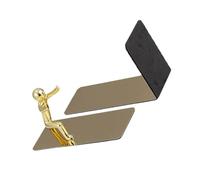 Multifunctional Book End Metal Stoppers Desk Bookshelf Practical Holders Shelf Decorative Bookends For Office Kung Fu Man Decorative Metal End Creative Stoppers