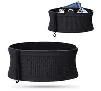 Multifunctional Breathable Knitted Waist Pack, Universal Concealed Key Clip Running Waist Bag, Build & Fitness Hiking Phone Holders, Waist Belt Strap Suitable for Smartphones, Keys, Money (S)