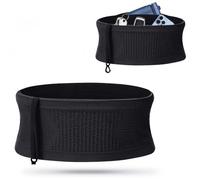 Multifunctional Breathable Knitted Waist Pack, Universal Concealed Key Clip Running Waist Bag, Build & Fitness Hiking Phone Holders, Waist Belt Strap Suitable for Smartphones, Keys, Money (XL)