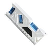 Multifunctional Bubble Level - Portable Mini Gauge, High Precision Measuring, Sturdy Construction Tool | Easy Carry Magnetic Leveler Instrument Accurate Measurement Perfect Use for Commercial