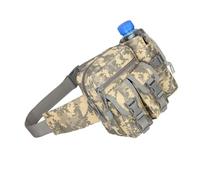 Multifunctional Bum Bag with Water Bottle Holder Waist Bag Tacticals Waist Pack for Hiking Running Camping Cycling