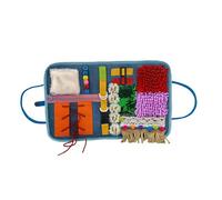 Multifunctional Busy Blanket Dementias Blanket Kids Sensory Toy Fidgets Blanket Sensory Blanket for Seniors Elderly