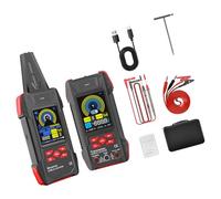 Multifunctional Cable Wire Locator with Digital Multimeter Automatic Identification Data Storage Large Color Display Advanced Wire and Cable Finder with Multimeter Function Auto Recognition Data Store