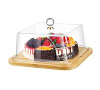 Multifunctional Cake StandCake Stand with Lid, Bread Tasting Plate Pastry Serving Tray Display Candy Cookie