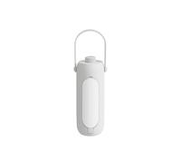 Multifunctional Camping Lantern Power Bank 10000mAh USB-C Rechargeable 3 Color Stepless Dimming, Foldable Panel Super Bright Lights(White)