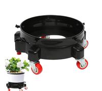 Multifunctional Car Wash Bucket with Wheels Rolling Bucket Cart for Easy Cleaning Ideal for Oil & Grease Removal Perfect for Restaurants & Car Detailing
